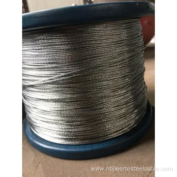 Ungalvanized Rope Strand 1X37 with Good Quality